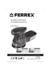 FERREX F-ES 350-2 Manual De Instrucciones Original