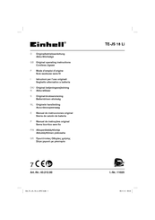 EINHELL TE-JS 18 Li Manual De Instrucciones