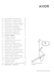 Axor Showerpipe 800mm 27984 Serie Modo De Empleo/Instrucciones De Montaje