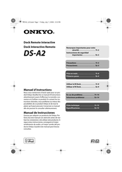 Onkyo DS-A2 Manual De Instrucciones