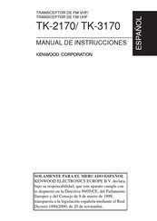 Kenwood TK-3170 Manual De Instrucciones