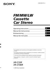 Sony XR-3100R Manual De Instrucciones