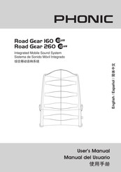 Phonic Road Gear 260 PLUS Manual Del Usuario