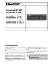 Blaupunkt Dresden RCR 128 Instrucciones De Montaje