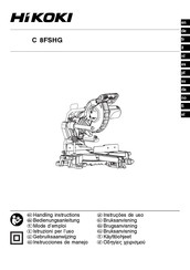 HIKOKI C 8FSHG Instrucciones De Manejo