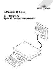 Mettler Toledo Spider FC Instrucciones De Manejo