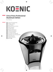 Koenic KCP856 Manual De Instrucciones