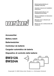 Vetus BW324A Manual De Uso E Instrucciones De Instalación