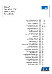 Sonnenschein PowerCycle Serie Instrucciones De Uso