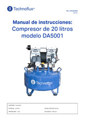 Technoflux DA5001 Manual De Instrucciones