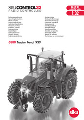 Siku Tractor Fendt 939 Instrucciones De Uso