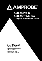 Amprobe ACD-15 Pro Manual De Uso