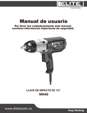 Elite IW440 Manual De Usuario