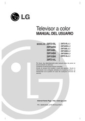 LG 29FX4BL Manual Del Usuario