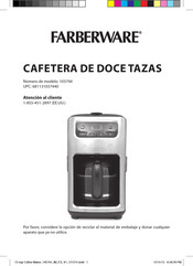 Farberware 103744 Manual De Instrucciones