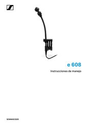 Sennheiser e 608 Instrucciones De Manejo