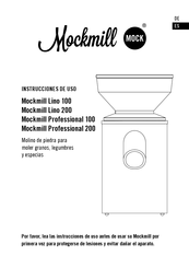 Mockmill Lino 200 Instrucciones De Uso