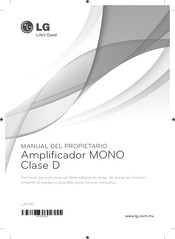 LG LA114D Manual Del Propietário