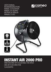 Cameo INSTANT AIR 2000 PRO Manual De Usuario