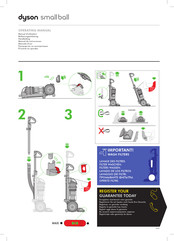 Dyson small ball Manual De Instrucciones