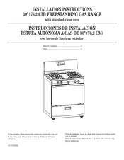 Whirlpool L0801665 Instrucciones De Instalación