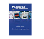 PeakTech 1010 Manual De Uso