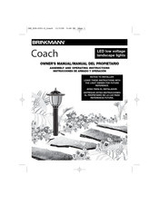 BRINKMAN Coach Manual Del Propietário