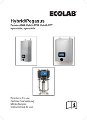 Ecolab Hybrid Serie Instrucciones De Uso