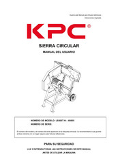 KPC LS505T-N Manual Del Usuario