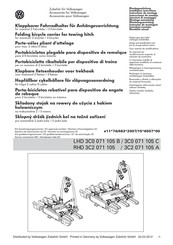 Volkswagen LHD 3C0 071 105 B Instrucciones De Montaje