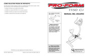 ProForm 1150 Ci Manual Del Usuario