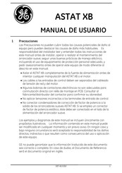 Ge ASTAT XB Serie Manual De Usuario