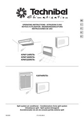 Technibel KPAF225R5TA Serie Instrucciones De Uso