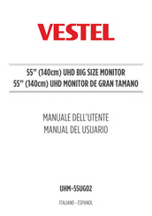 VESTEL UHM-55UG02 Manual Del Usuario