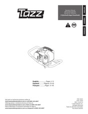 Tazz 35425 Manual Del Operador