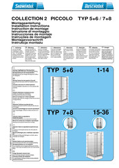 ShowerLux PICCOLO 7+8 Instrucciones De Montaje