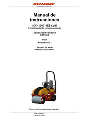 Dynapac CC1100C Manual De Instrucciones