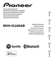 Pioneer MVH-S520DAB Manual De Instrucciones