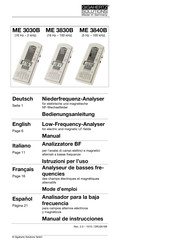 Gigahertz Solutions ME 3030B Manual De Instrucciones