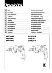 Makita DP3003 Manual De Instrucciones