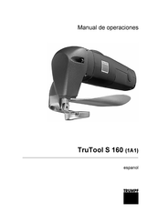 Trumpf TruTool S 160 Manual De Operaciones