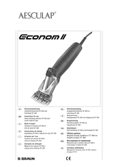 Aesculap Econom II Instrucciones De Manejo