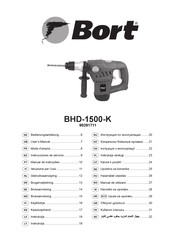 Bort BHD-1500-K Instrucciones De Servicio