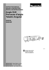 Makita DA3010 Manual De Instrucciones