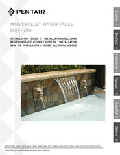 Pentair MAGICFALLS Guia De Instalacion