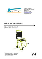 Kartsana SILLA PLEGABLE S-127 Manual De Instrucciones