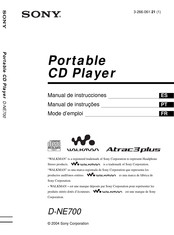 Sony WALKMAN D-NE700 Manual De Instrucciones