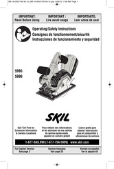 Skil 5995 Instrucciones De Funcionamiento Y Seguridad