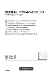 KÜPPERBUSCH EKI 8840.0F Instrucciones De Uso Y De Montaje