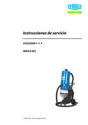 Tyrolit VCE2600D Serie Instrucciones De Servicio